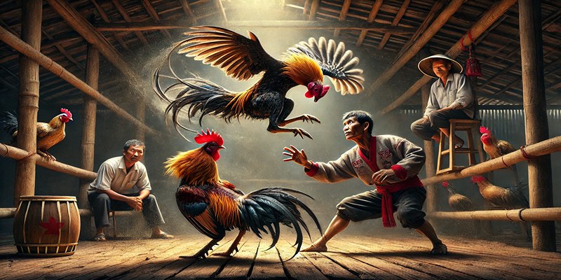 Chiến thuật đá gà đòn: Tránh đòn, ra đòn chuẩn xác, kiên trì bền bỉ